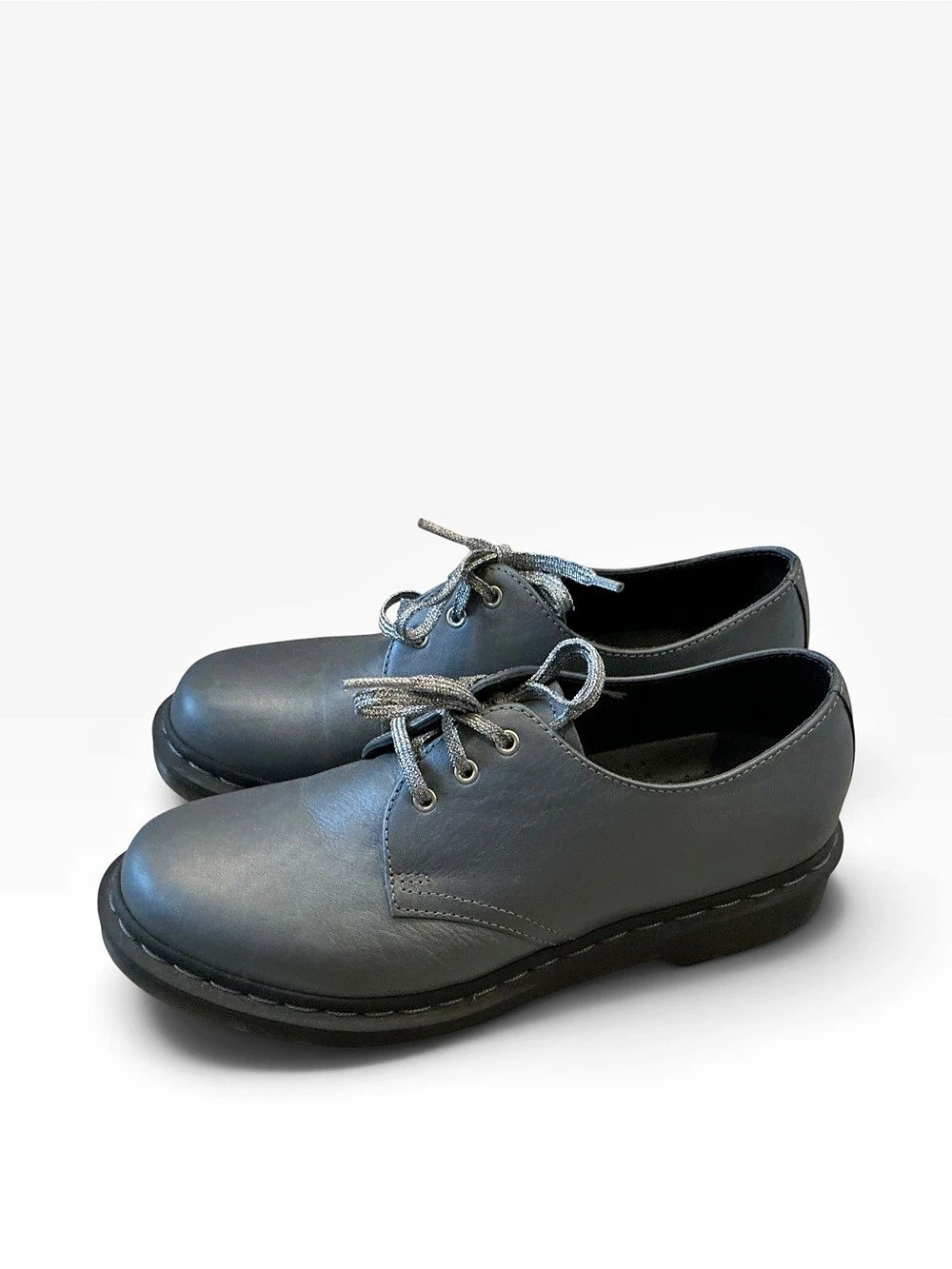 Dr. Martens 1461 Metallic Leather Oxford Shoes size